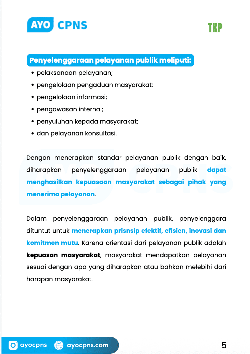 Fundamental Materi TKP